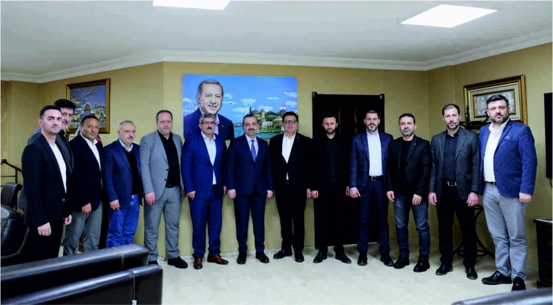 KOTO’dan, AK Parti’nin Yeni İl Başkanı Talus’a tebrik ziyareti