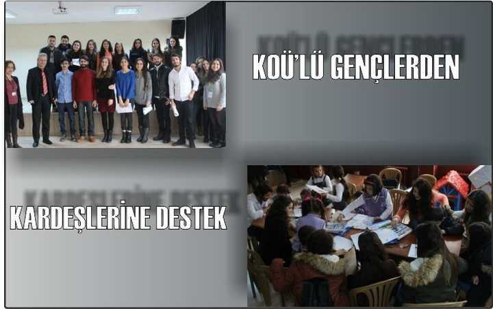 KOÜ’lü Gençlerden, Kardeşlerine Destek