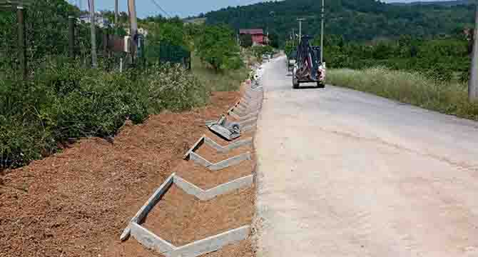 Köy yollarında güvenli ve konforlu ulaşım