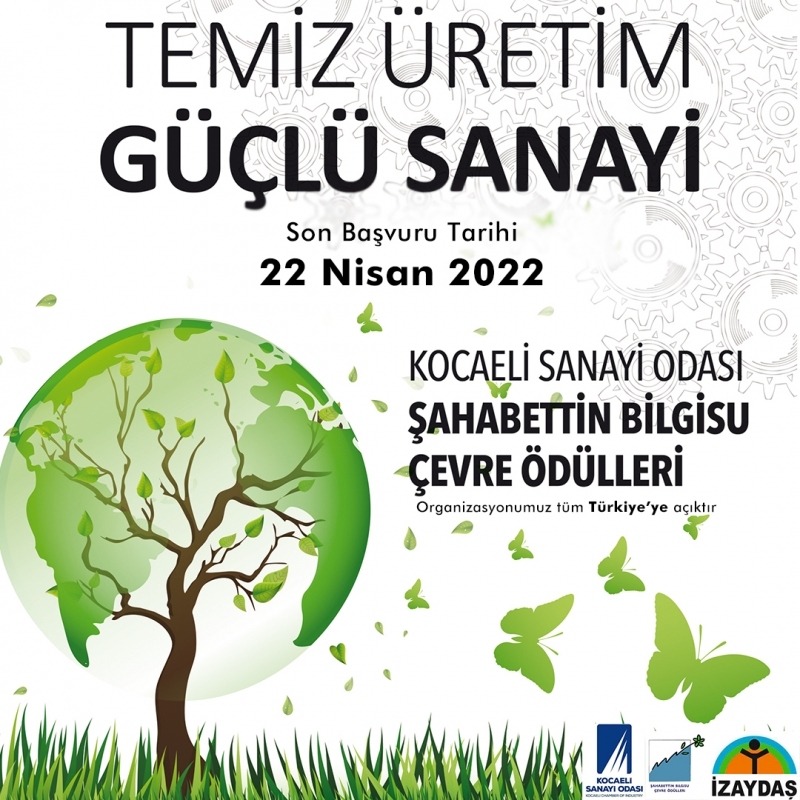 KSO Şahabettin Bilgisu Çevre Ödülleri’ne başvurular uzatıldı