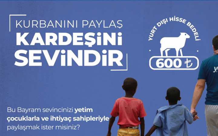 Kurbanını paylaş, kardeşini sevindir