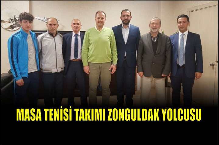 Masa Tenisi Takımı Zonguldak yolcusu 