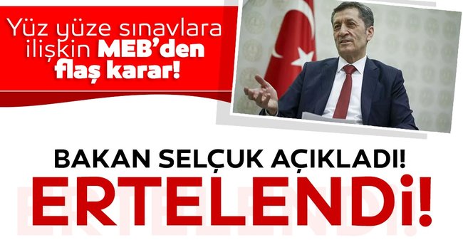 MEB'den son dakika açıklaması