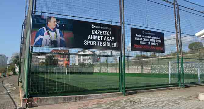 Merhum Gazeteci Ahmet Akay’ın ismini yaşatacak