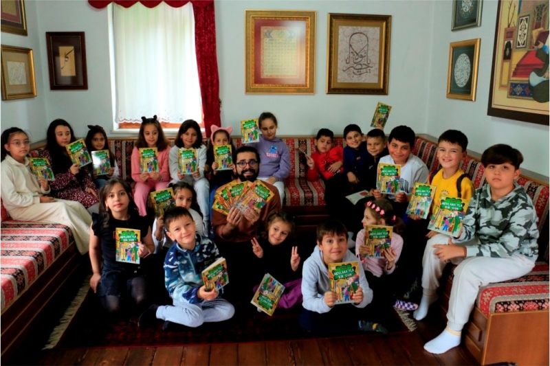 Mevlevi Evi'nde ilk çocuk drama atölyesi gerçekleşti