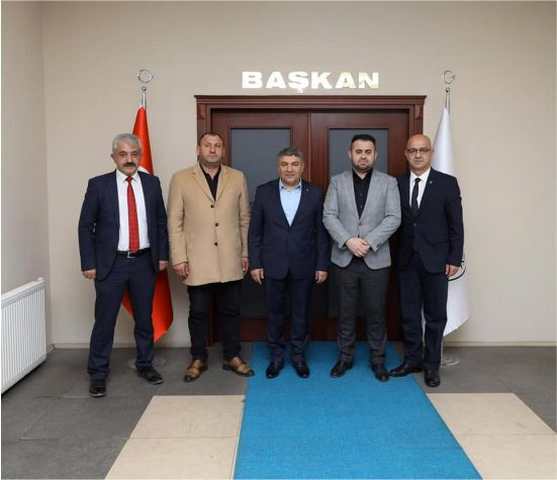 MHP’den Başkan Şayir’e ziyaret