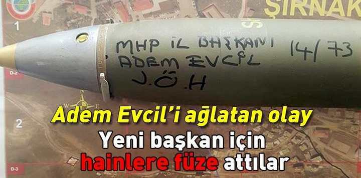 MHP'Lİ İL BAŞKANINA FÜZELİ JEST