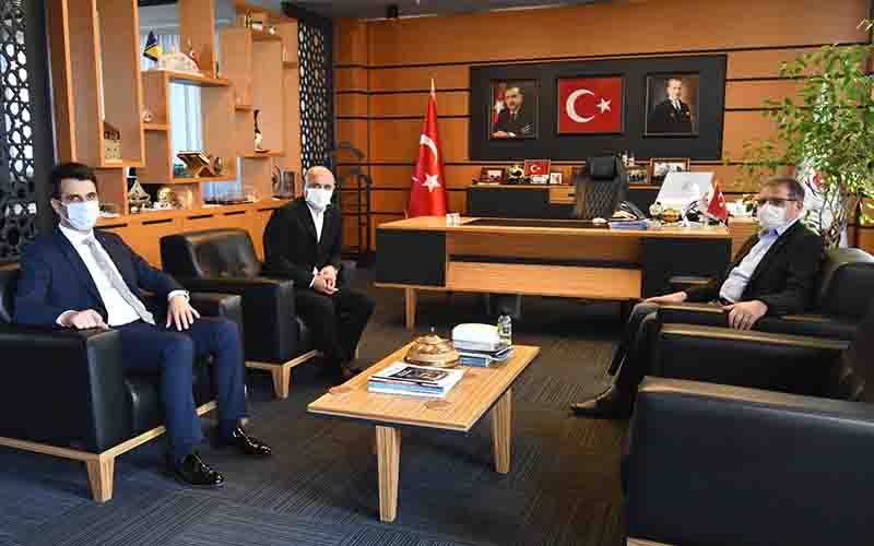 Milletvekili Şeker’den Oral’a ziyaret