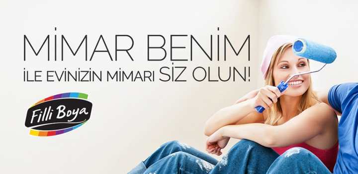 MİMAR BENİM İLE SANİYELER İÇİNDE EVİNİZİ BOYAYIN