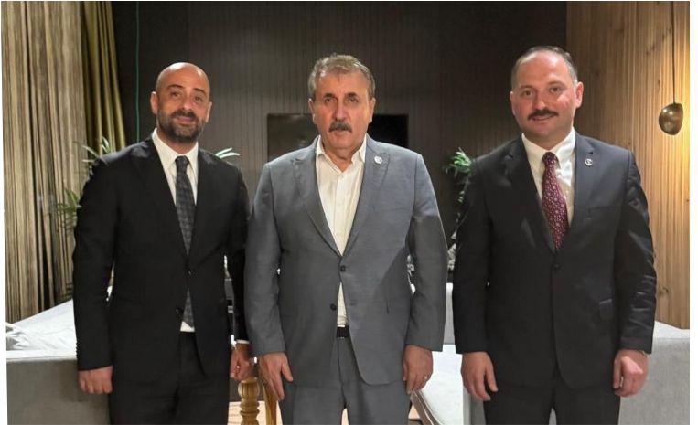 Mustafa Destici’den Şerafettin Akdemir’e hayırlı olsun ziyareti