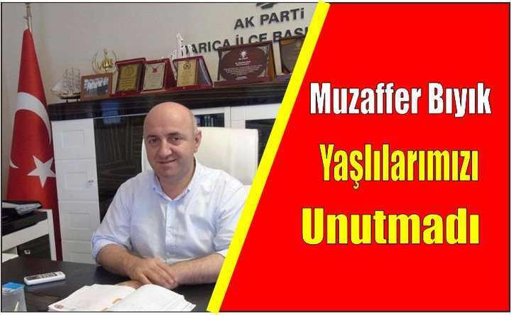 Muzaffer Bıyık Yaşlılarımızı Unutmadı