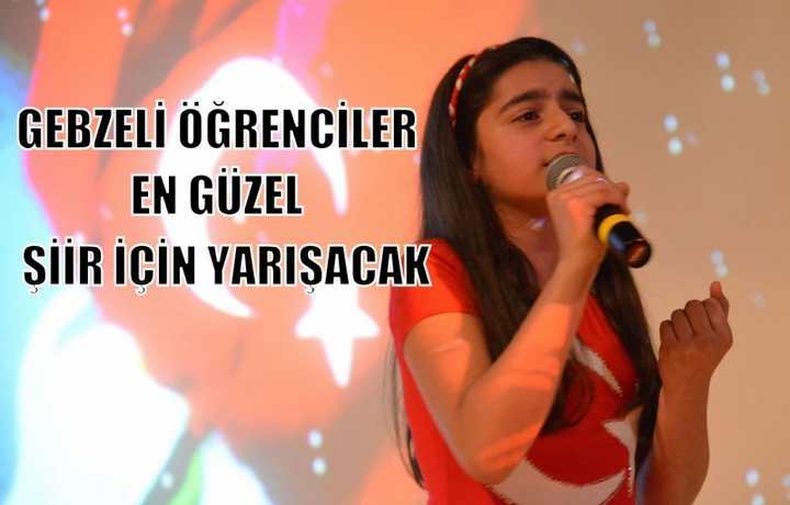 Öğrenciler en güzel şiir için yarışacak