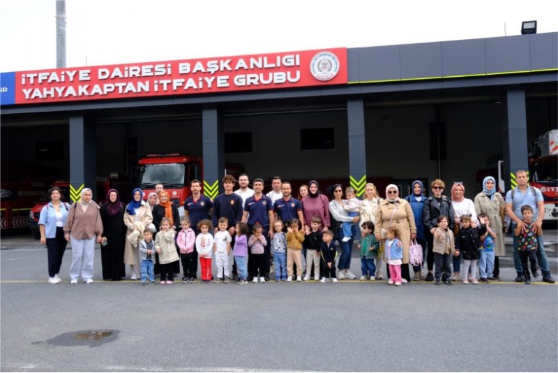 Öğrenciler itfaiyecilik mesleğini yakından tanıdı