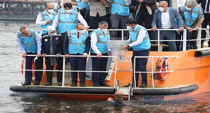 Oksijen cihazları denize hayat verecek