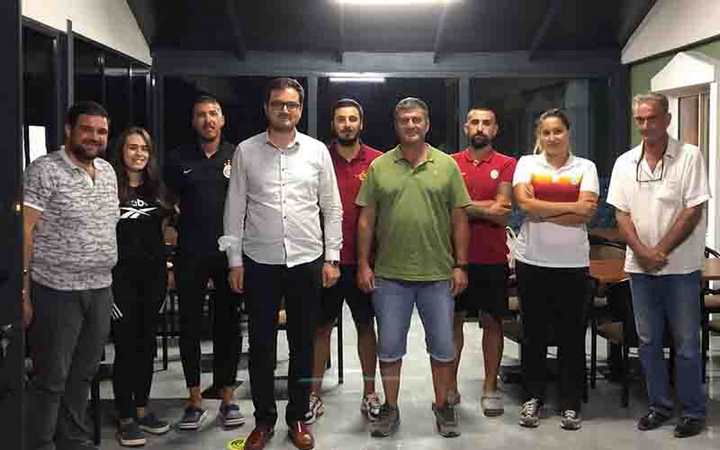 Önal, Galatasaray Kürek Takımı'nı ziyaret etti