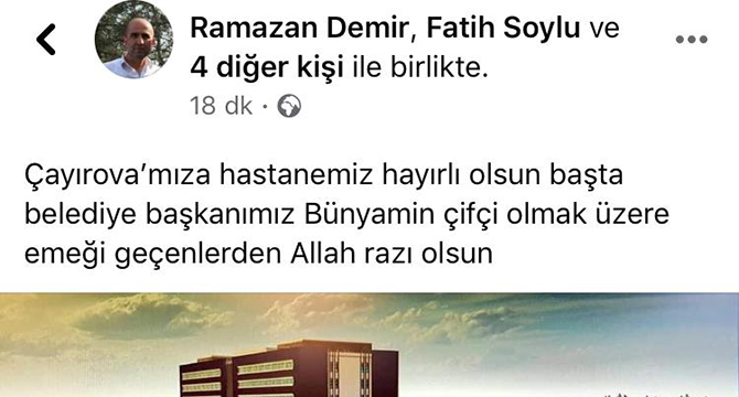 ORDU’LULAR ÇİFTÇİ’YE TEŞEKKÜR ETTİ