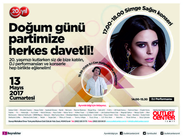 Outlet Center İzmit 20 yaşında