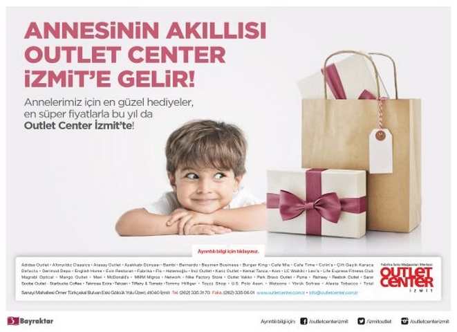 Outlet Center İzmit’te Anneler Günü