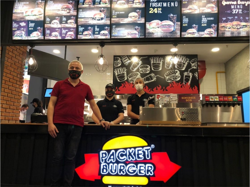 Packet Burger lezzeti Gebze’de