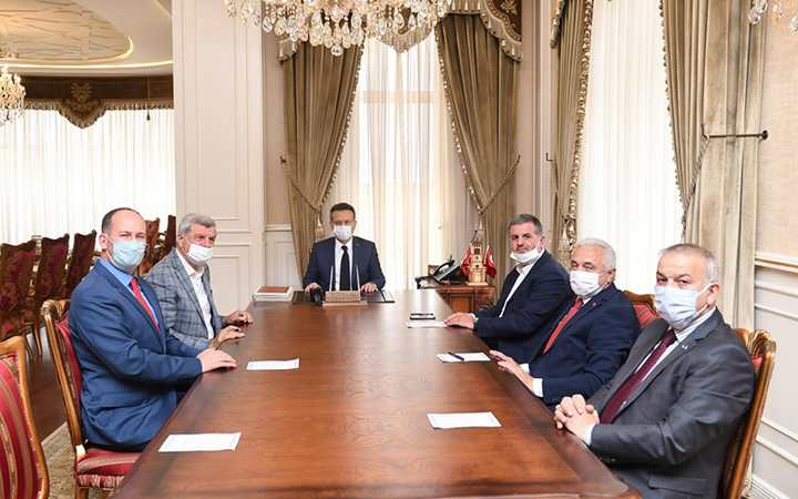 Protokol İmza Töreni Aksoy'un Katılımıyla Gerçekleştirildi
