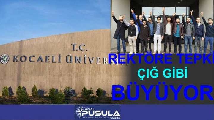 Rektöre Tepkiler Arttı