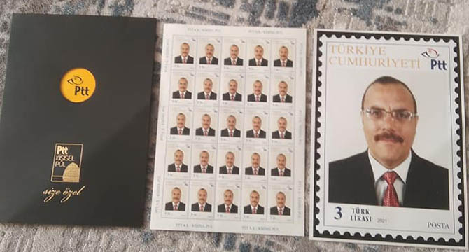 ŞAHİN ADINA PUL BASILDI