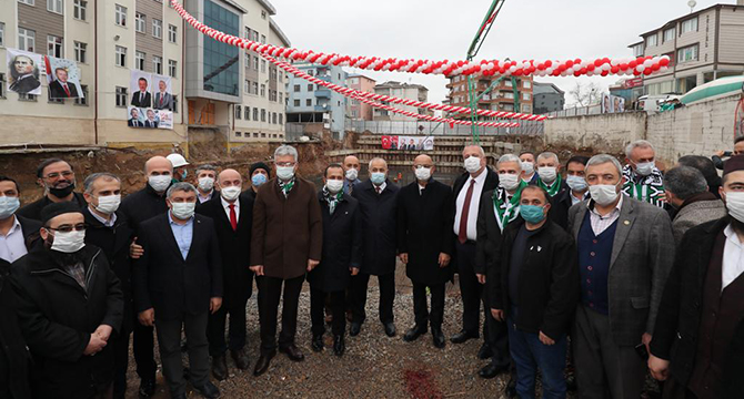 Sarı Cami Projesi’nin Temeli Dualarla Atıldı