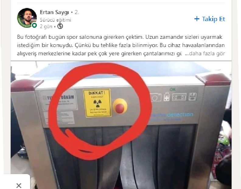  Saygı' dan saygılıca bildirim.