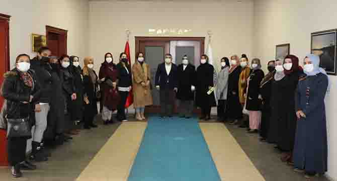 Şayir, AK Kadınları ağırladı 