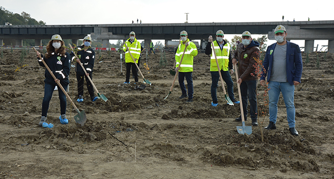 SEDAŞ, 500 fidanı toprakla buluşturdu