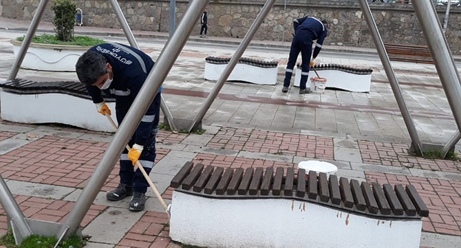 Seka Tünel üstünde çalışma