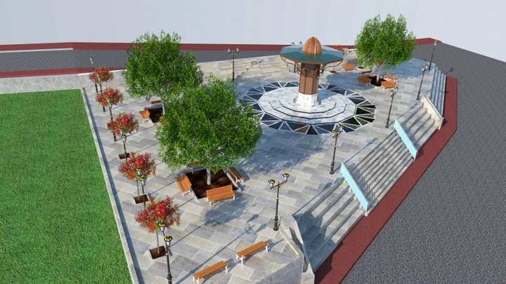 Şekerpınar Mahallesi’nde Meydan Projesi Başladı