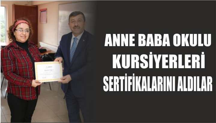 SERTİFİKALARINI ALDILAR