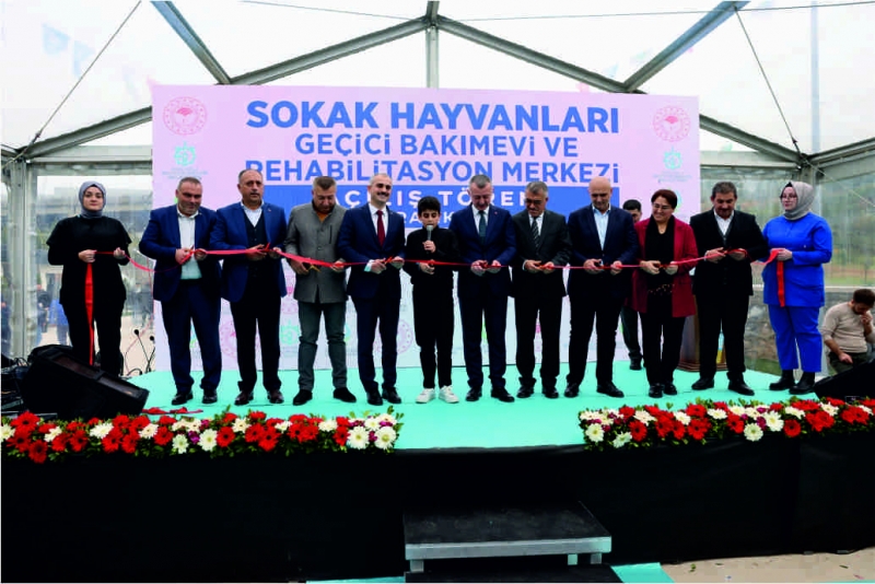 Sokak Hayvanları Geçici Bakımevi hizmete açıldı