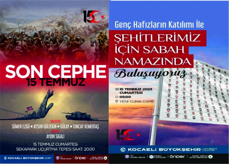 “Son Cephe 15 Temmuz”