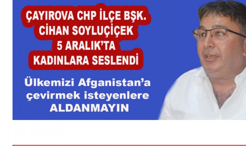 SOYLUÇİÇEK'E TEPKİLER BÜYÜYOR