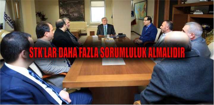 STK’lar daha fazla sorumluluk almalıdır”