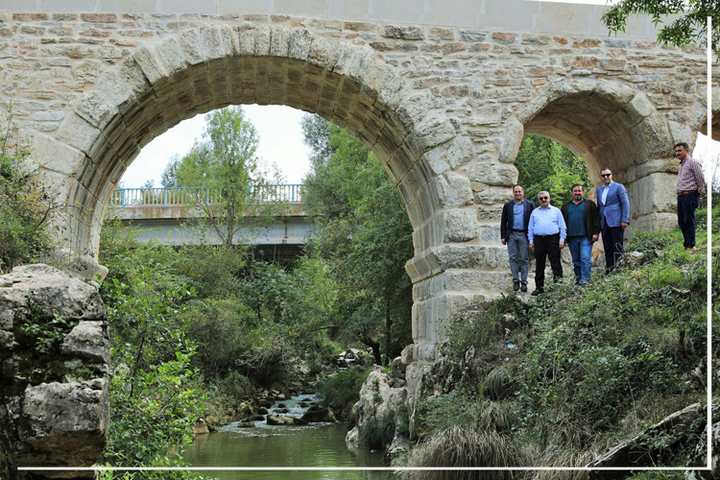 Tarihi Taşköprü’de  restorasyon tamam