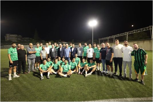 TAVŞNCILSPOR SEZONU AÇTI CUMHUR İTİFAKI ONLARI YALNIZ BIRAKMADI