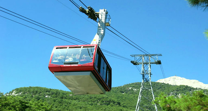 Teleferik projesi kentte heyecan yarattı