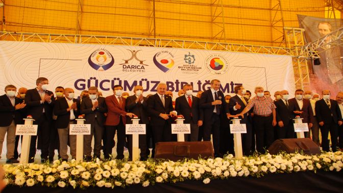 Darıca Hizmet Binasının Temeli Atıldı