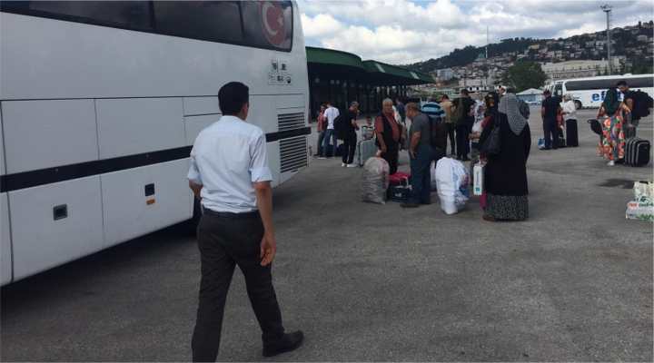 Terminal Müdürlüğü, olası can kaybını önledi