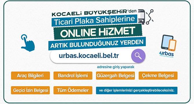 Ticari plaka sahiplerine URBAS ile hızlı çözüm