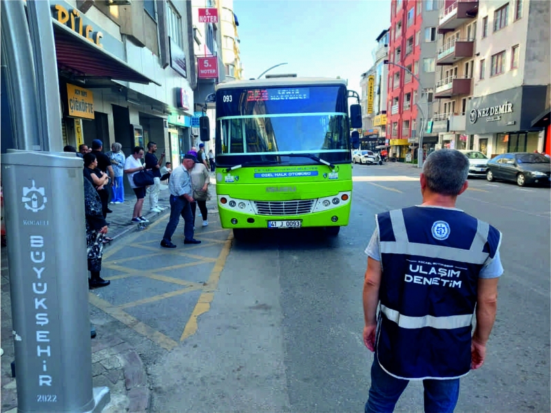 toplu taşıma araçlarına denetim