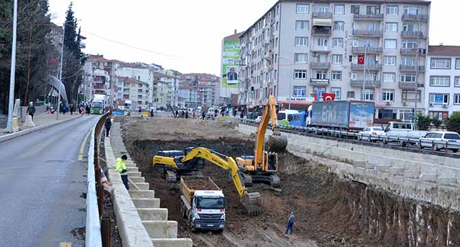 Tünel kazısında son 100 metre