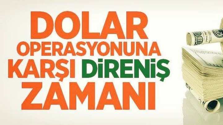 TÜRKİYE DOLARA KARŞI KENETLENDİ