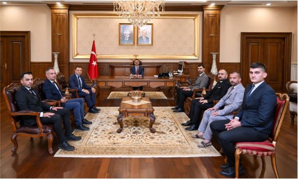 Ülkü Ocaklarından Vali Aktaş’a Hayırlı Olsun Ziyareti