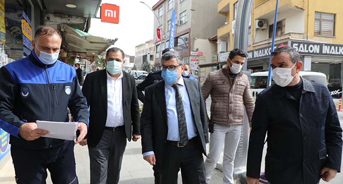 Vali Yardımcısı Ali Ada, Dilovası’nda denetimlere katıldı 