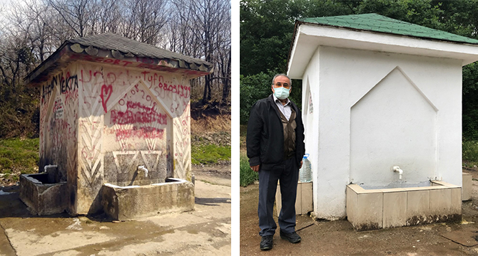 Vatandaş sosyal medyadan istedi, Başkan Büyükakın yerine getirdi