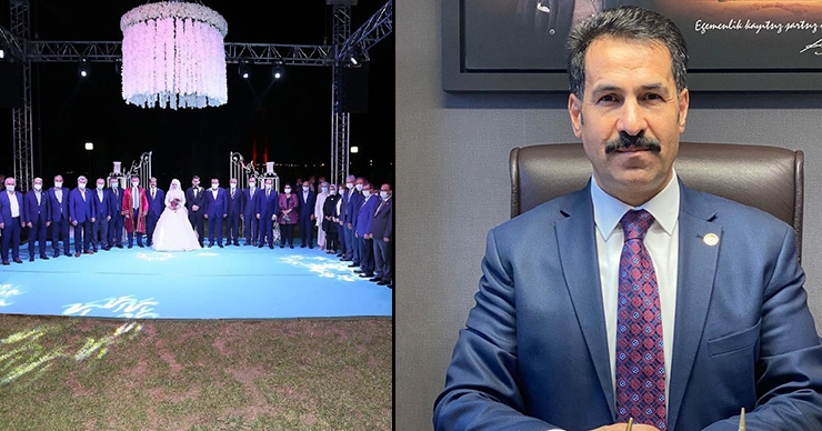 Vekil Yaman'a düğün cezası!